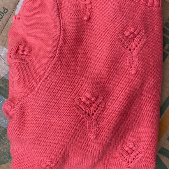 NWT LOFT Bobble Pointelle Sweater - Picture 4 of 4